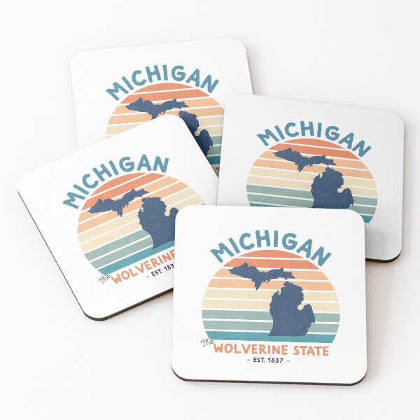Item preview, The State of Michigan /Michigan – The Wolverine State designed and sold by Q3Designs.