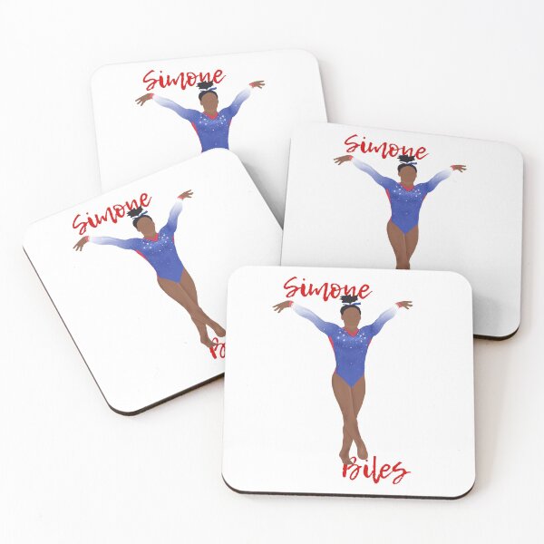 Item preview, Simone Biles Patriotic Leo - Gymnastics Art with Name designed and sold by Cherries4.
