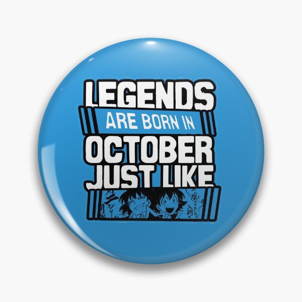 Item preview, Legends Are Born On October 4th | Happy October Birthday Iruma Suzuki, Mairimashita Iruma Kun designed and sold by The Shonen Spot.