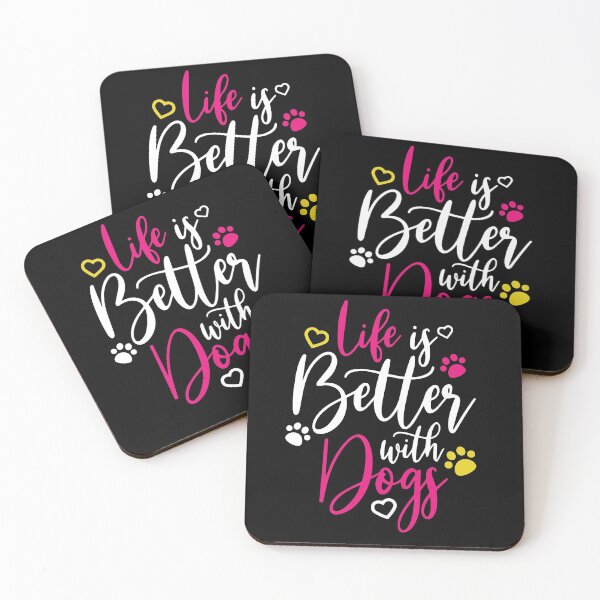 Item preview, Life is better with dogs designed and sold by Rsagur12.