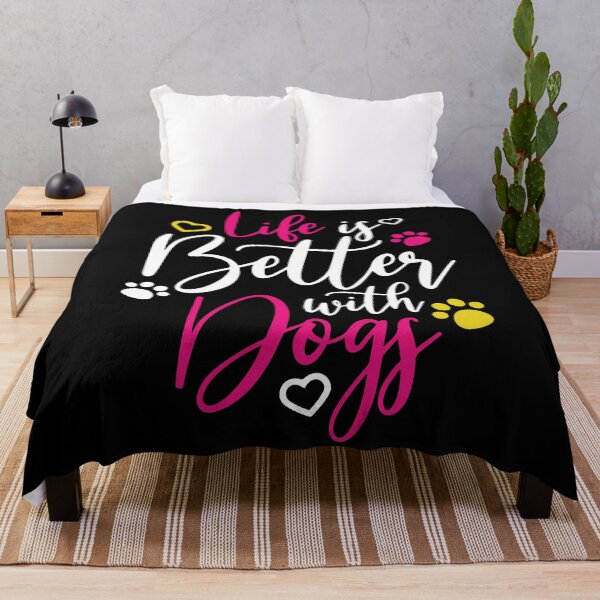 Item preview, Life is better with dogs designed and sold by Rsagur12.