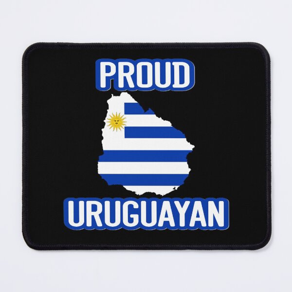 Item preview, Proud Uruguayan Uruguay Flag Country Outline designed and sold by JG0024.