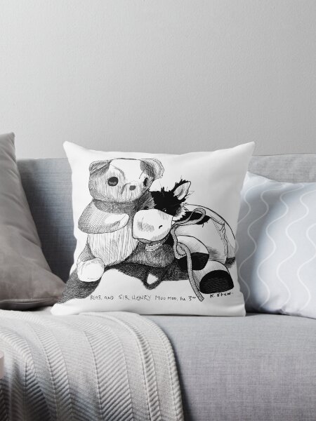 Artikel-Vorschau von Bär und Sir Henry Moo Moo, der 3., designt und verkauft von Stewnamie.