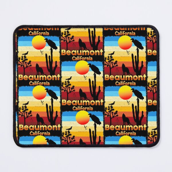 Item preview, Beaumont California CA Sunset Coyote Vulture Cactus Desert Californian designed and sold by Cuatrocaminos.