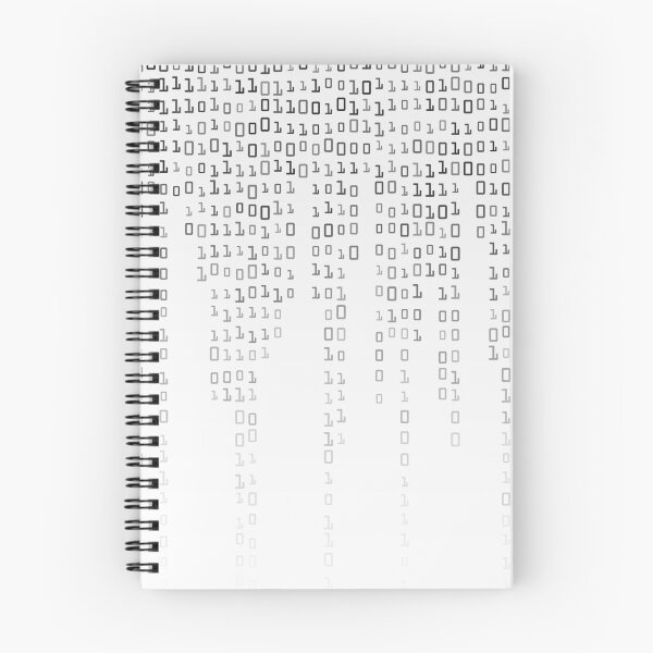 Item preview, Binary Code black and white  designed and sold by Designforoz.