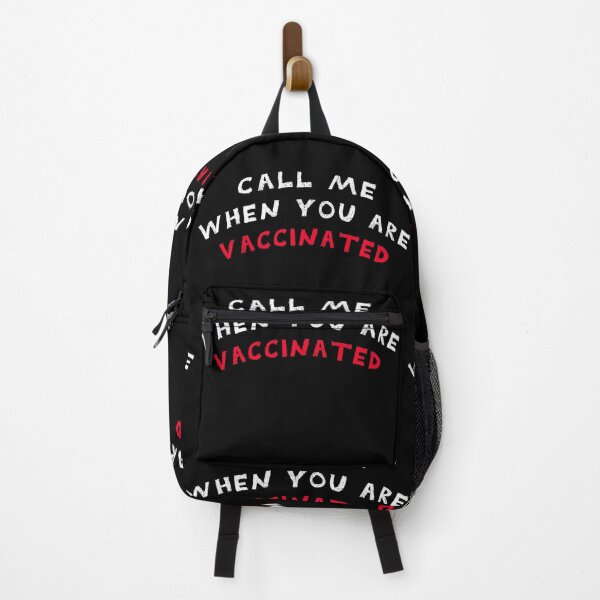 Item preview, CALL ME WHEN YOU ARE VACCINATED Awesome funny white design for all the vaccinated people 2021 . designed and sold by thebaronart.
