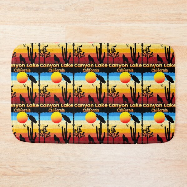 Item preview, Canyon Lake California CA Sunset Coyote  Vulture Cactus Desert Californian designed and sold by Cuatrocaminos.