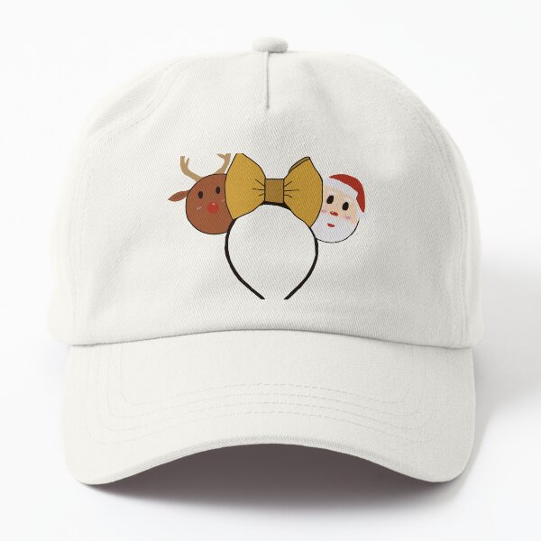 Christmas Minnie ears Dad Hat