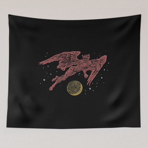 Item preview, Midnight Devil Flying Over the Moon designed and sold by Scott Banks.