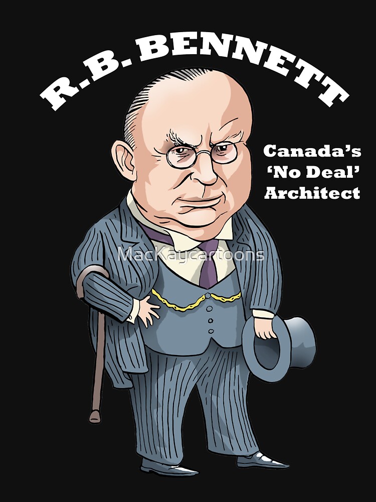 "R.B. Bennett 'No Deal'" Tank Top By MacKaycartoons | Redbubble