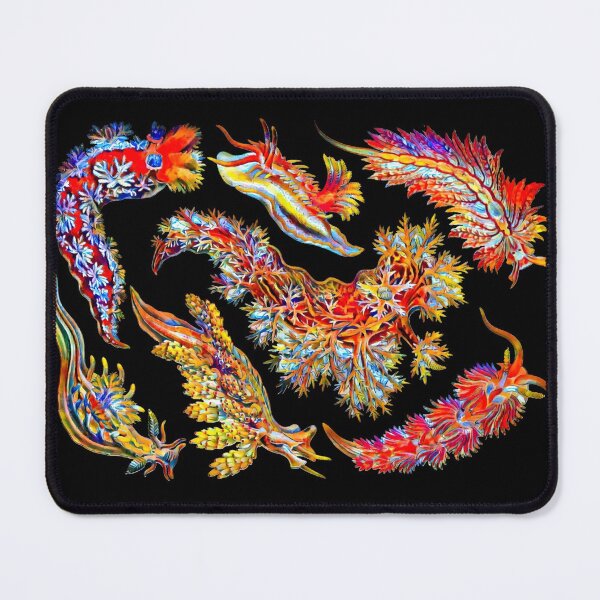 Item preview, Nudibranchia, in Black by Ernst Haeckel designed and sold by LunarExpress.