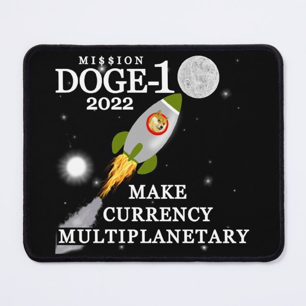 Item preview, Doge-1 Space Lunar Mission Make Currency Multiplanetary designed and sold by JG0024.