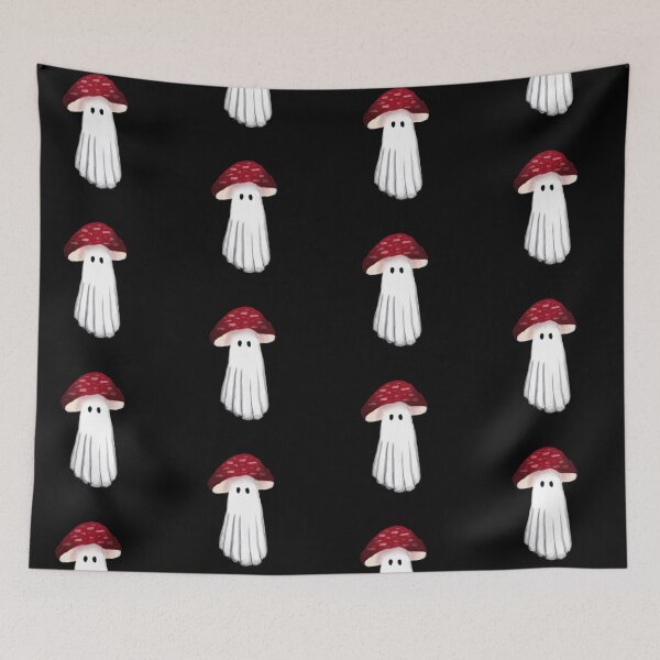Item preview, Spooky Ghost Mushroom  designed and sold by KaitLouise.