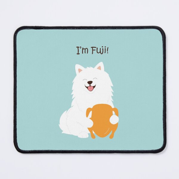 Item preview, Custom design - Fuji the Cutie dog hugging her big fried chicken thighs designed and sold by thewishdesigns.