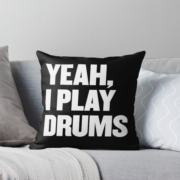 Item preview, Yeah I Play Drums funny Drummer Shirt for Drum Players designed and sold by Capybara Clothing.