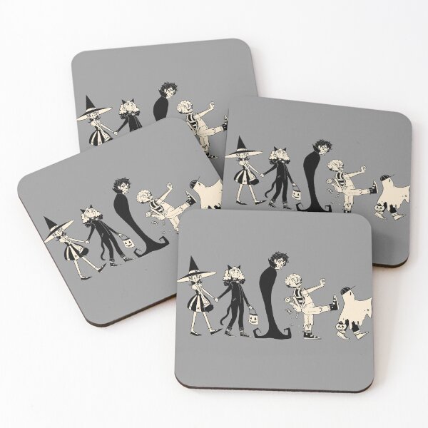Item preview, Halloween Trick or Treaters- Black and White designed and sold by Hannah Hurst.