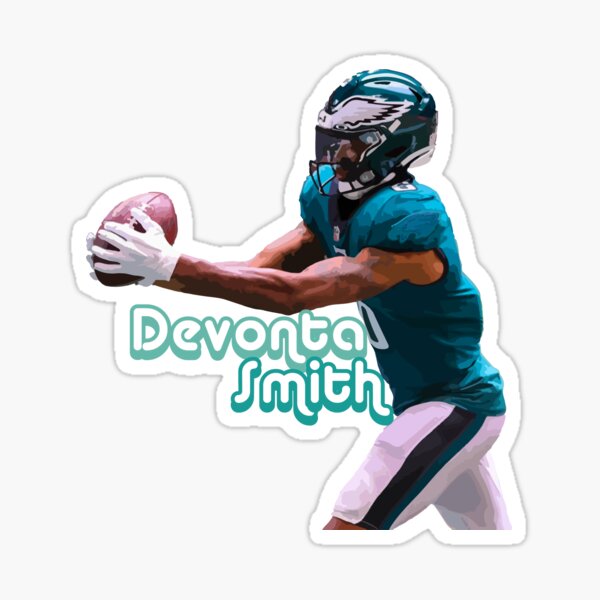 Philadelphia Eagles: DeVonta Smith 2022 - NFL Removable Adhesive Wall Decal XL