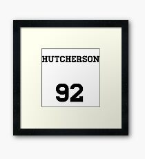 Josh Hutcherson Jersey Framed Print