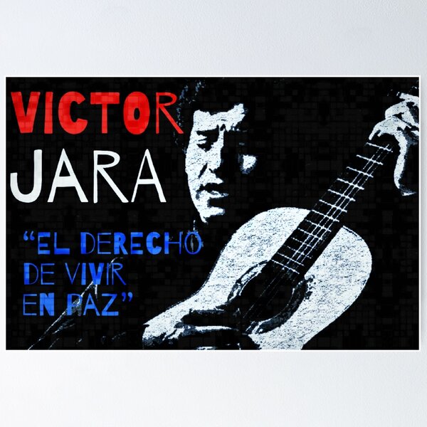 Item preview, Victor Jara - "El derecho de vivir en paz" / "The right to live in peace" designed and sold by Tony Cisse.