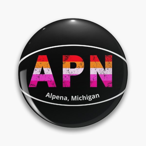 Item preview, Alpena Michigan Lesbian Pride designed and sold by ShowMePride.