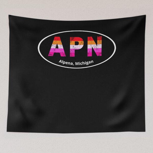 Item preview, Alpena Michigan Lesbian Pride designed and sold by ShowMePride.