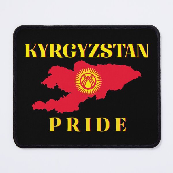 Item preview, Kyrgyzstan Flag Pride Country Outline designed and sold by JG0024.