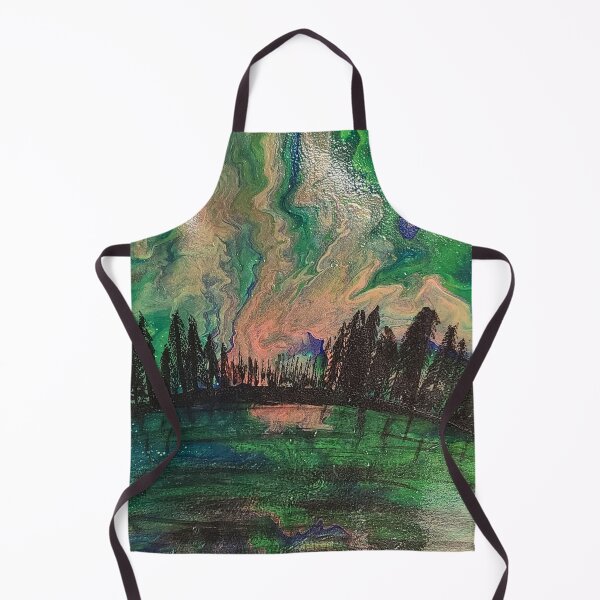 Item preview, Winter aurora borealis designed and sold by Kim-Pratt.