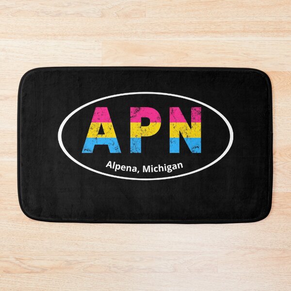 Item preview, Alpena Michigan Pansexual Pride designed and sold by ShowMePride.