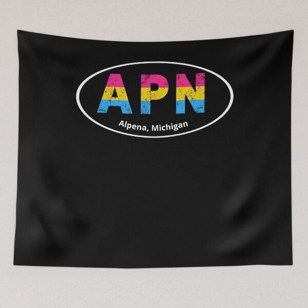 Item preview, Alpena Michigan Pansexual Pride designed and sold by ShowMePride.