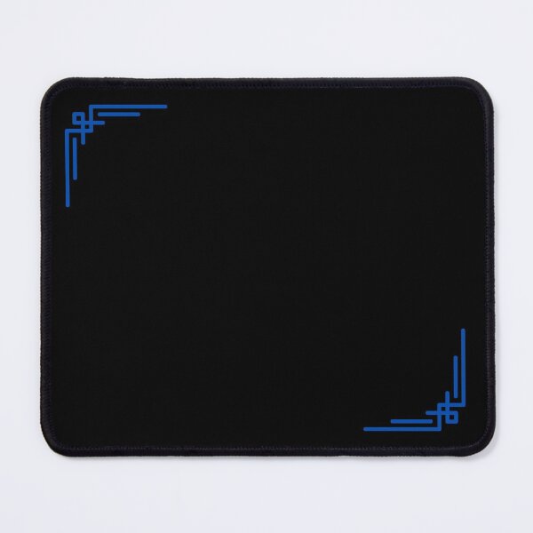 Item preview, Classic black and blue desk mat and mouse pad designed and sold by Designforoz.
