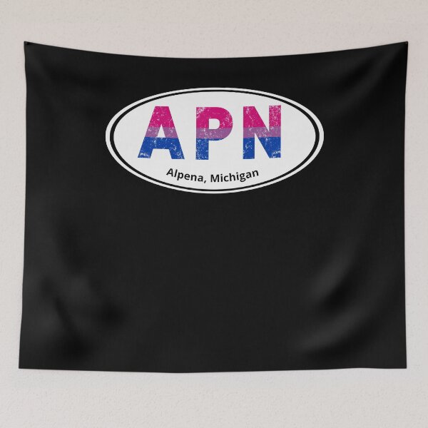 Item preview, Alpena Michigan Bisexual Pride designed and sold by ShowMePride.