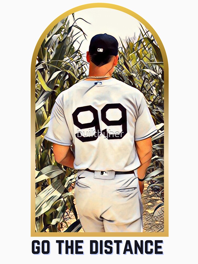 Field of Dreams 2021 'Go The Distance' Aaron Judge MLB Game White Sox  Yankees  Essential T-Shirt for Sale by builtbyher