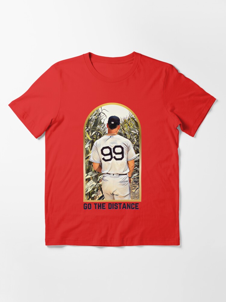 Field of Dreams 2021 'Go The Distance' Aaron Judge MLB Game White Sox  Yankees  Essential T-Shirt for Sale by builtbyher