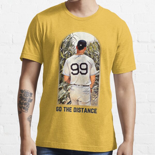 Field of Dreams 2021 'Go The Distance' Aaron Judge MLB Game White Sox  Yankees  Essential T-Shirt for Sale by builtbyher