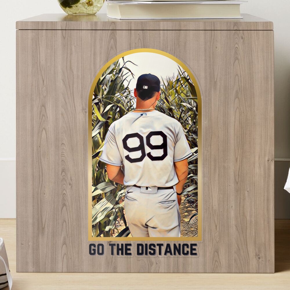 Field of Dreams 2021 'Go The Distance' Aaron Judge MLB Game White Sox  Yankees  Sticker for Sale by builtbyher