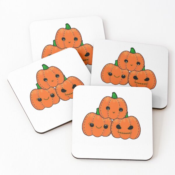 Item preview, Kawaii Pumpkins  designed and sold by crazysdesigns.