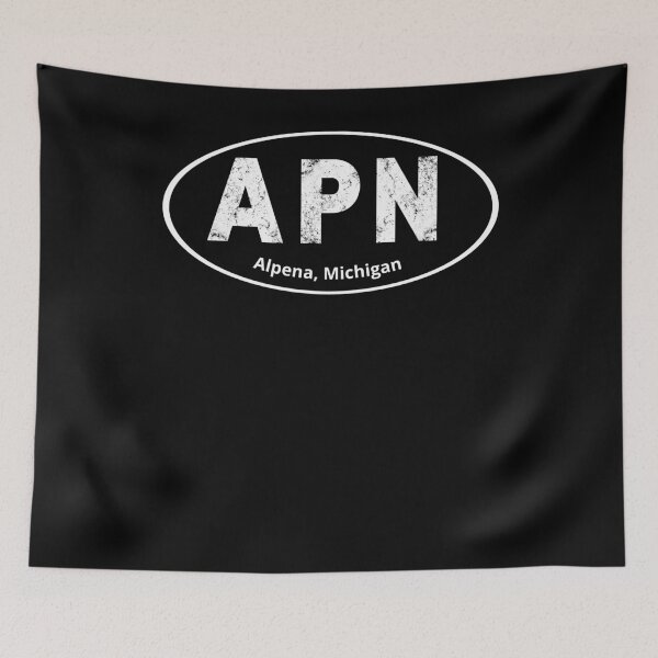 Item preview, Alpena Michigan Pride Call Letters designed and sold by ShowMePride.