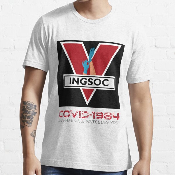 COVID-1984 (Big Pharma Version) Essential T-Shirt