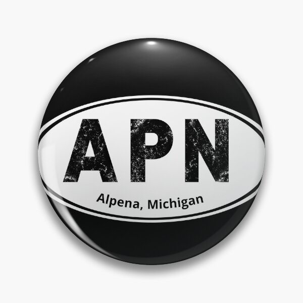 Item preview, Alpena Michigan Pride Call Letters designed and sold by ShowMePride.