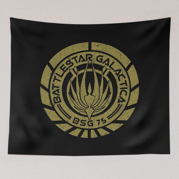 Item preview, Battlestar Galactica Crest designed and sold by huckblade.