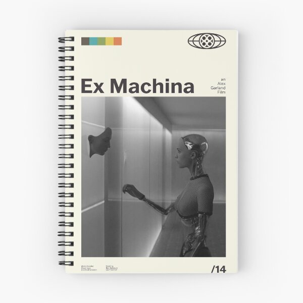 Item preview, Ex Machina Retro Style Movie Poster designed and sold by DreStucco.