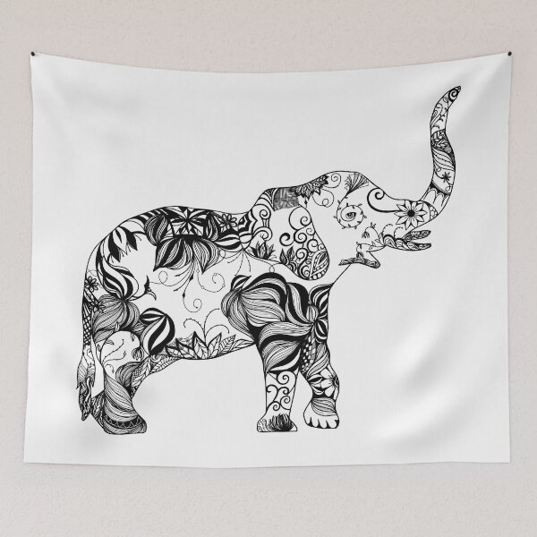 Item preview, Tangled Elephant designed and sold by lezell.