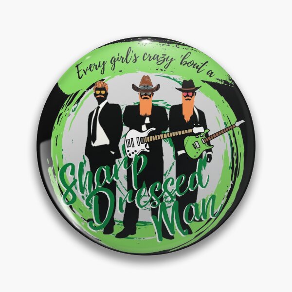 Item preview, Sharp Dressed Man - Green designed and sold by Mean-Musician.