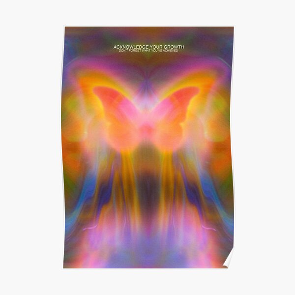aesthetic aura poster Poster