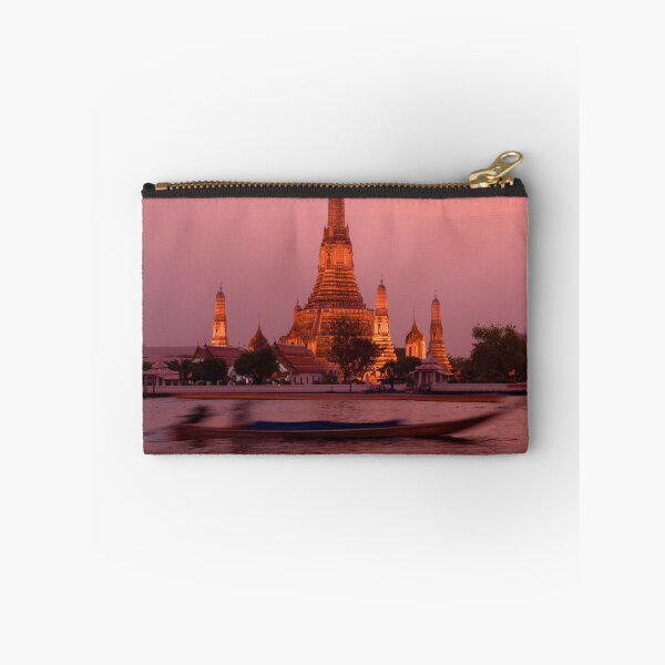 Item preview, Sunset Temple And Boat designed and sold by PixPlanet.