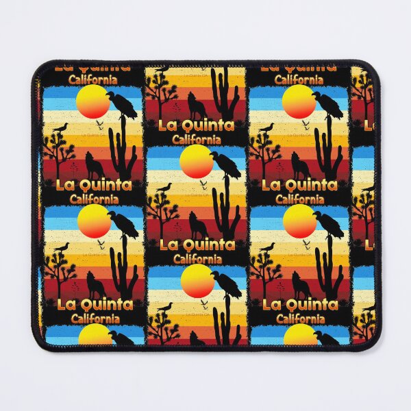 Item preview, La Quinta California CA Sunset Coyote  Vulture Cactus Desert Californian designed and sold by Cuatrocaminos.