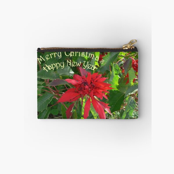 Item preview, Merry Christmas with traditional Pointsettia !! designed and sold by Heabar.