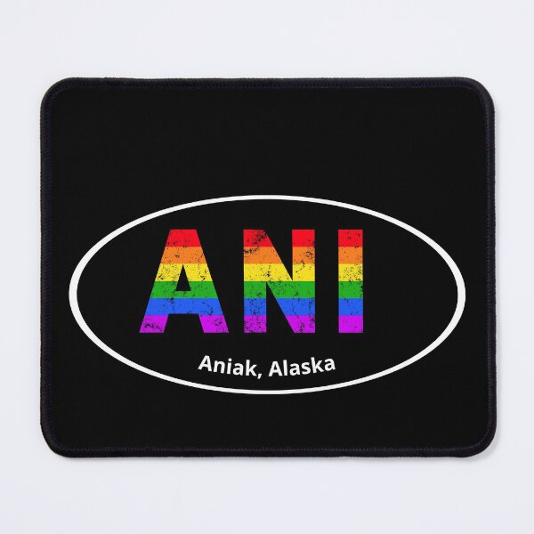Item preview, Aniak Alaska Rainbow Pride designed and sold by ShowMePride.
