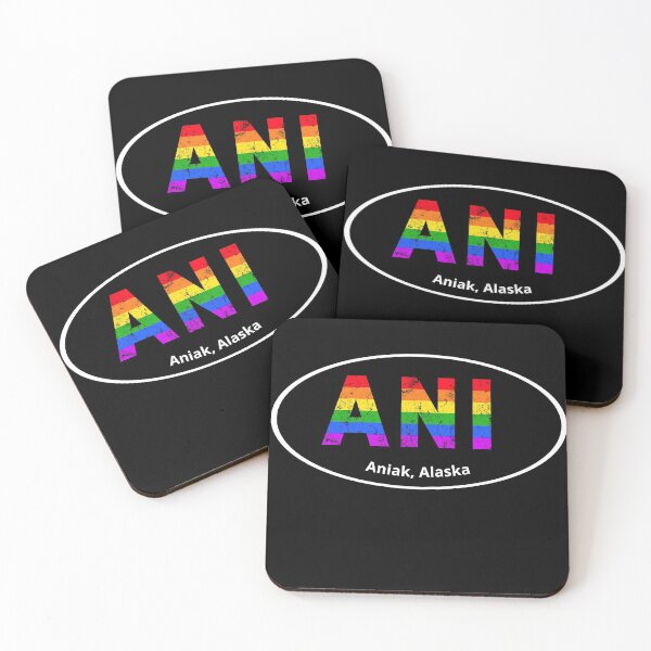 Item preview, Aniak Alaska Rainbow Pride designed and sold by ShowMePride.