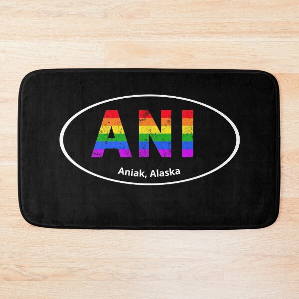 Item preview, Aniak Alaska Rainbow Pride designed and sold by ShowMePride.